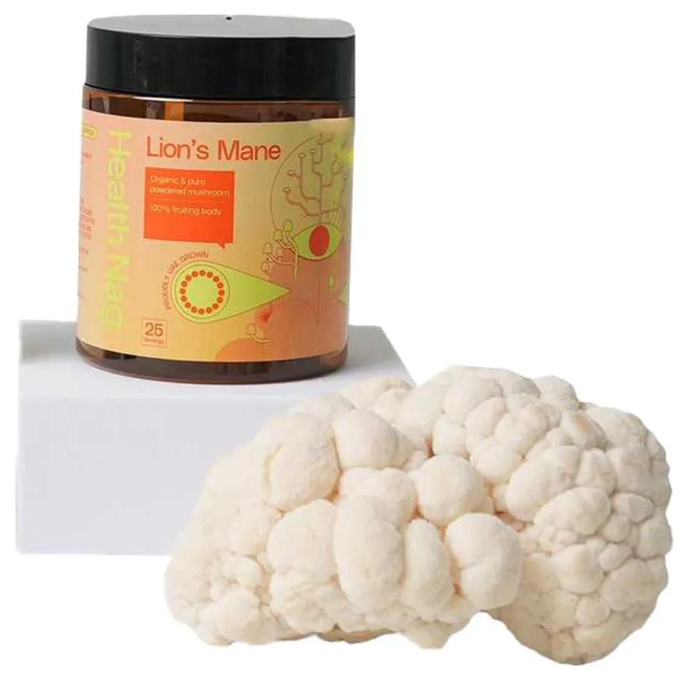 Health Nag - Lion's Mane Mushroom Powder - 25 Servings