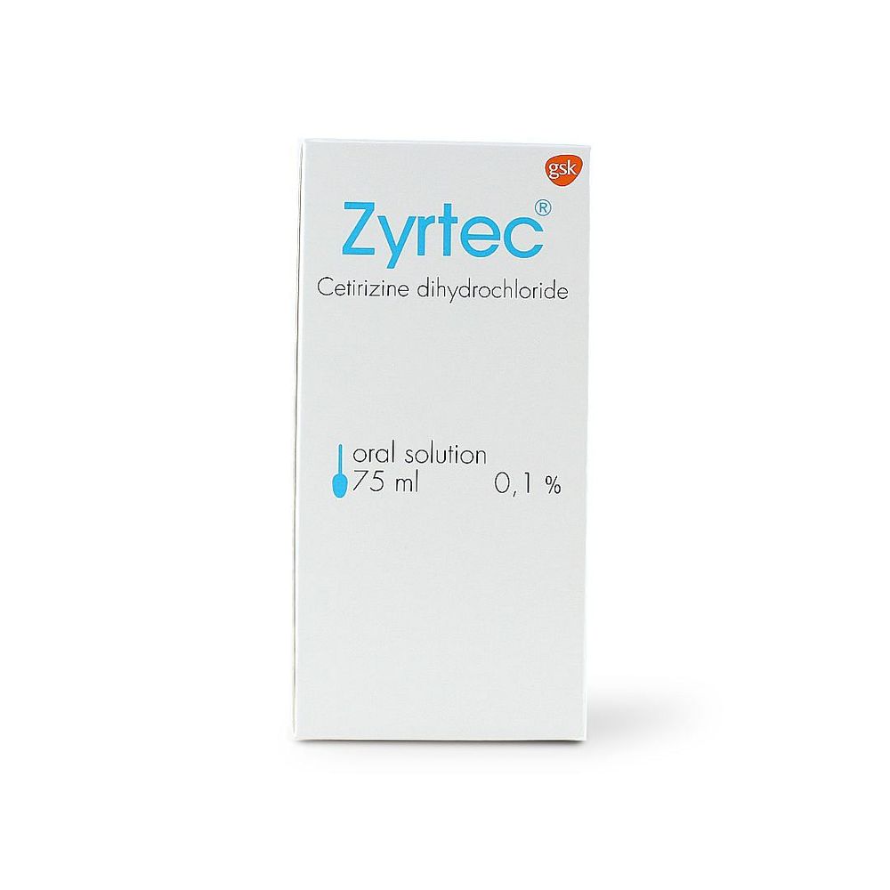 Zyrtec Oral Solution - 75ml