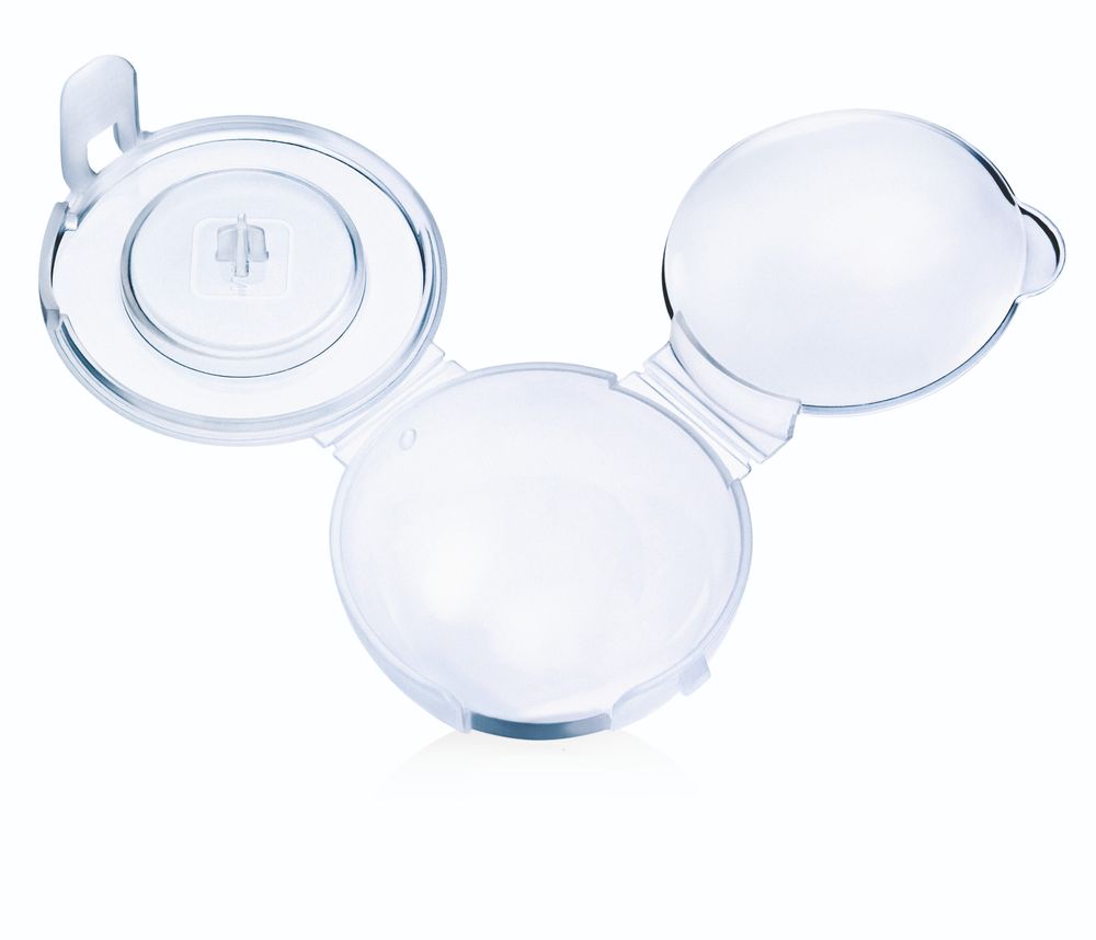 Mam - Baby Heat Sensitive Spoons And Cover - Blue - 3 Pc Set