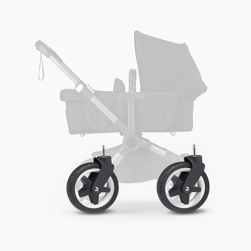 Bugaboo Donkey/Buffalo Front Swivel Wheel - White - 10-Inch