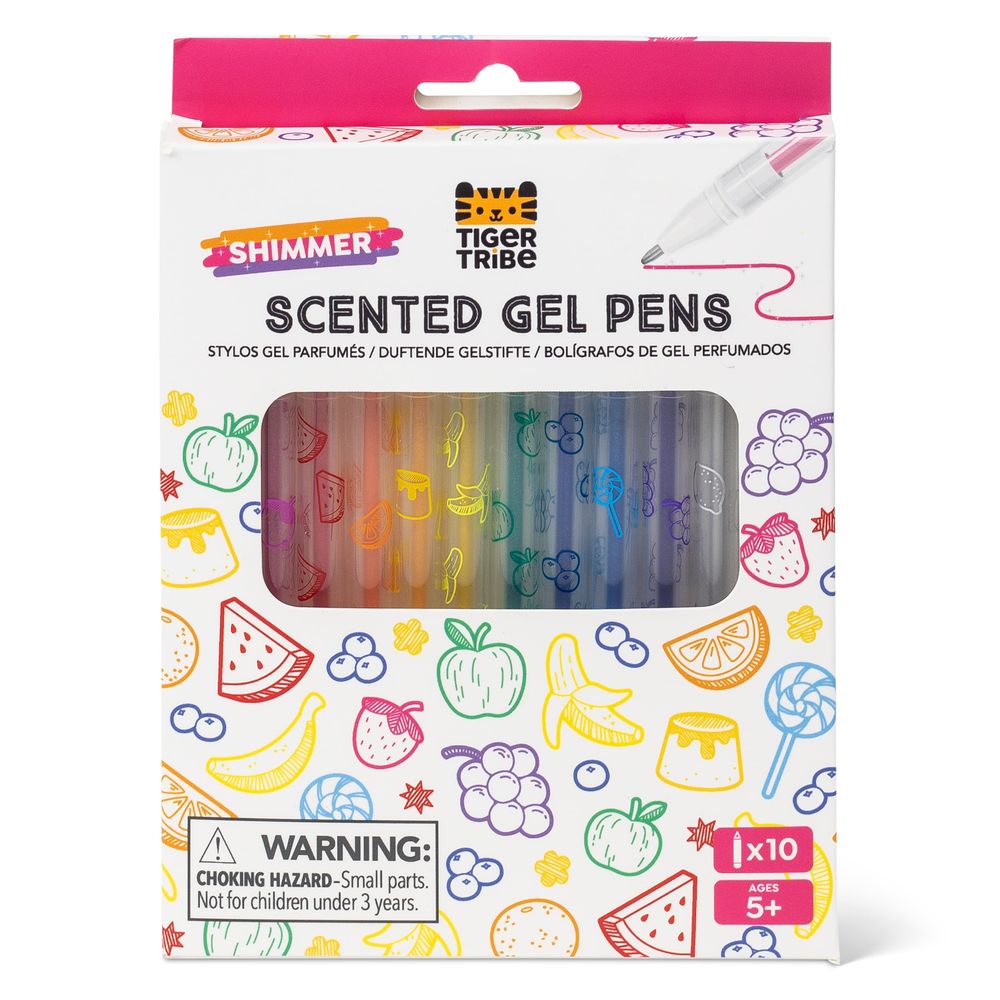 Tiger Tribe - Shimmer Scented Gel Pens Seed