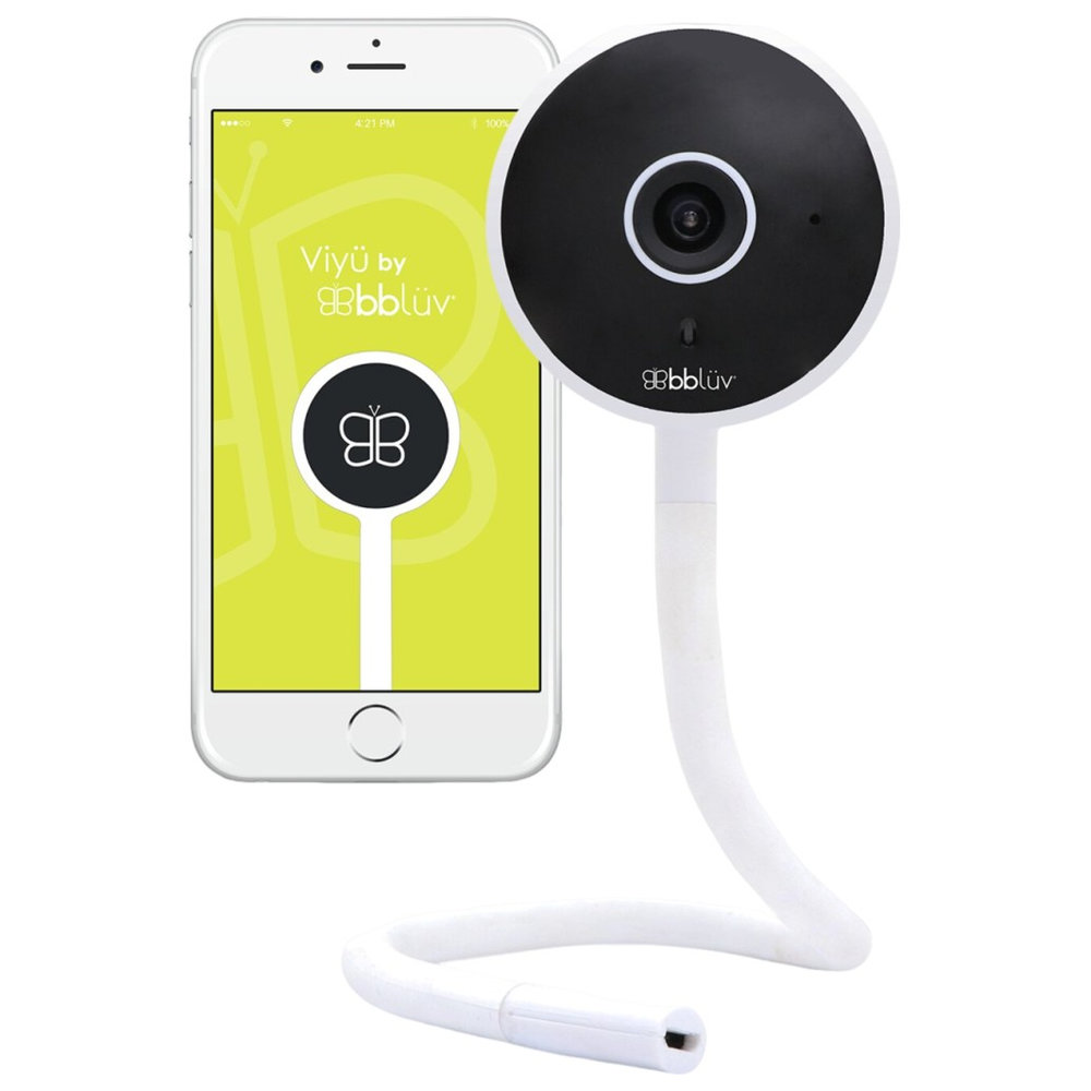 Bbluv Viyu HD Video Baby Safety Monitor - White