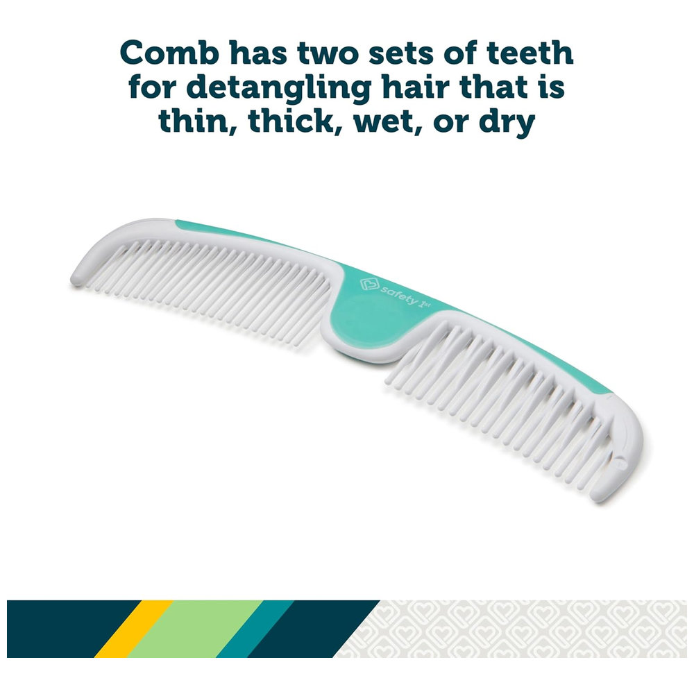 Safety 1st - Brush & Comb Set - Arctic Blue