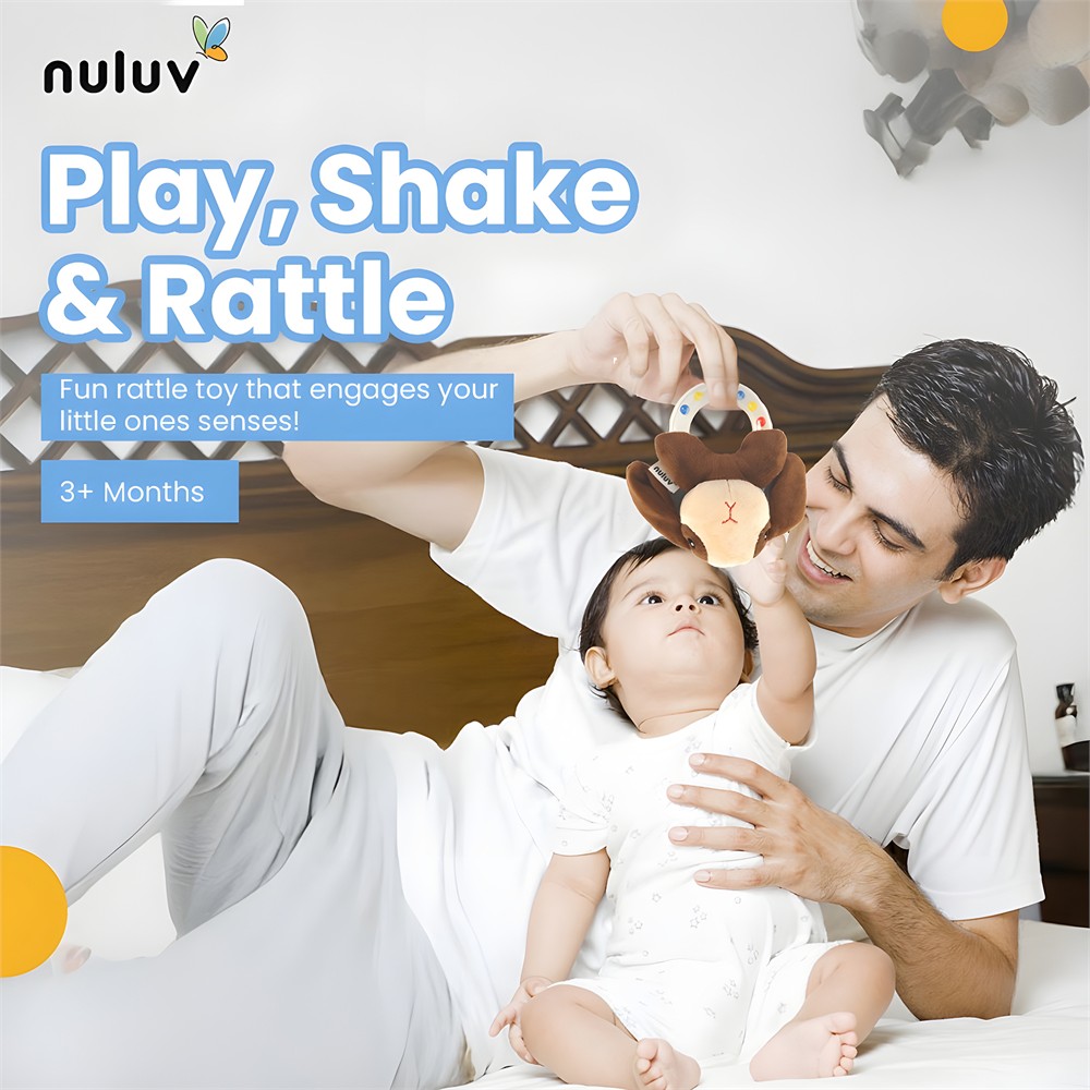 Nuluv - Playtime Puppy Ring Rattle
