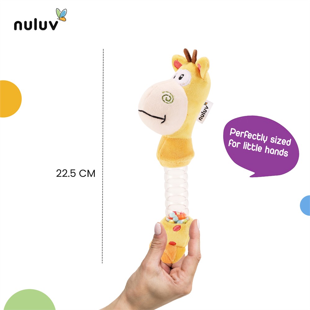 Nuluv - Playtime Giraffe Rattle
