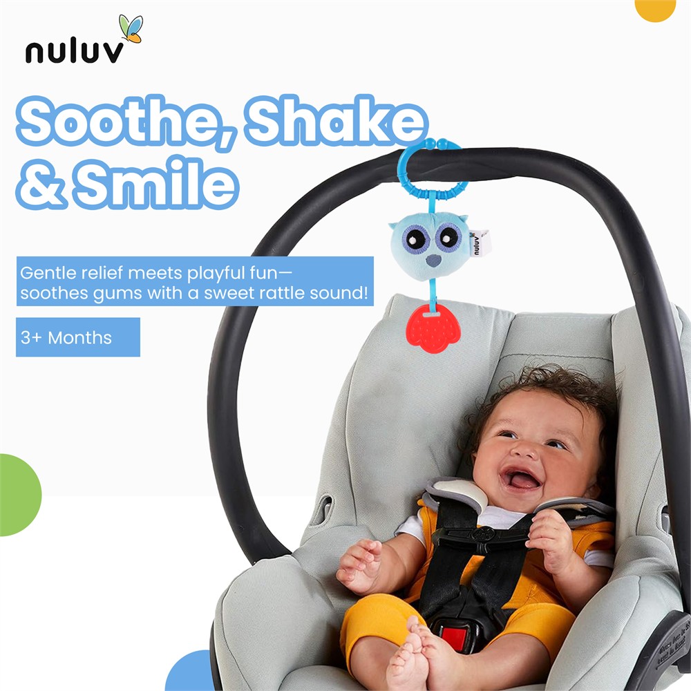 Nuluv - Playtime Owl Teether