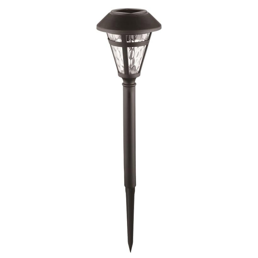 Rafeed - Garden Pathway Solar Post Light - Black - 0.05 W