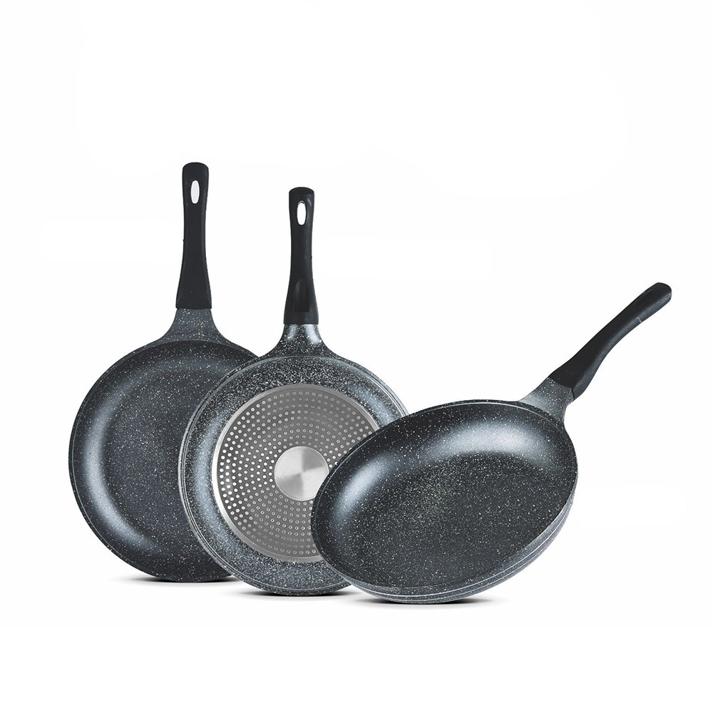 Sonex - Non-Stick Mac Fry Pan - Grey Marble - 20 cm