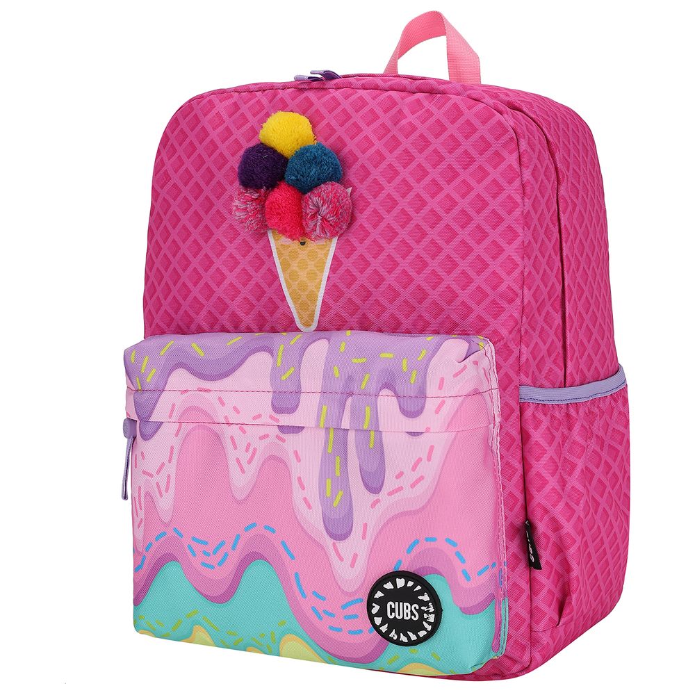 Cubs - Junior Student Backpack - Pink Ice Cream - 17.7-Inch/45cm
