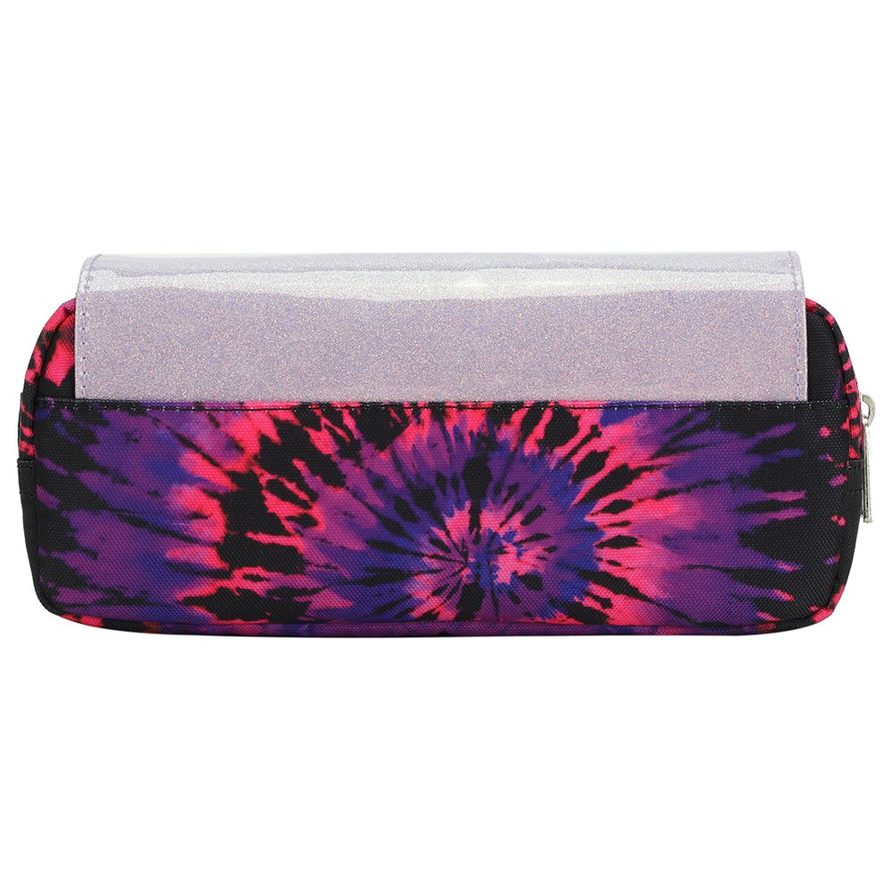 Cubs - Tie Dye Pencil Case - Black & Purple
