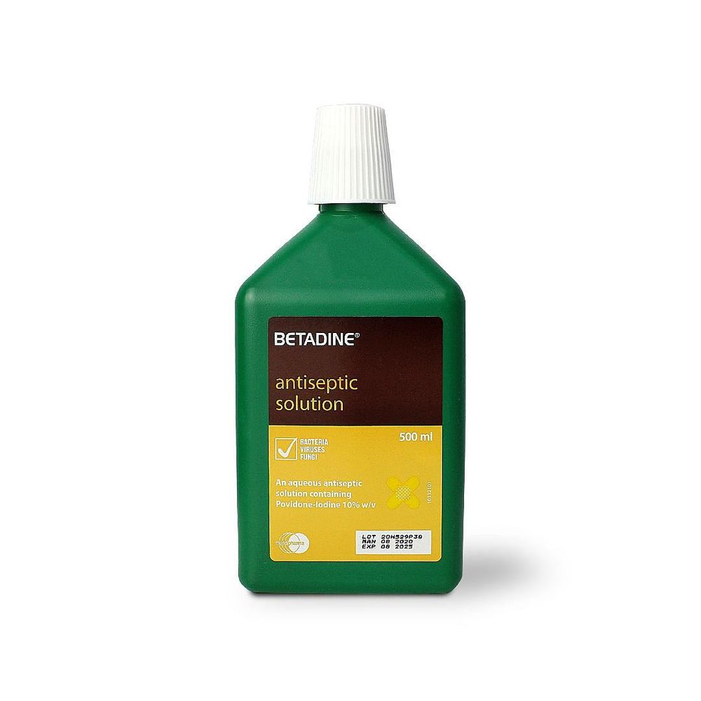 Betadine - Antiseptic Solution - 500ml
