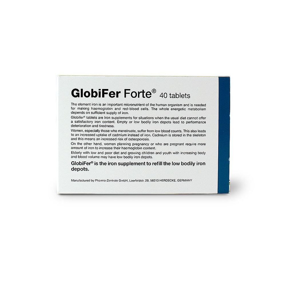 GlobiFer Forte - 40 Tablet