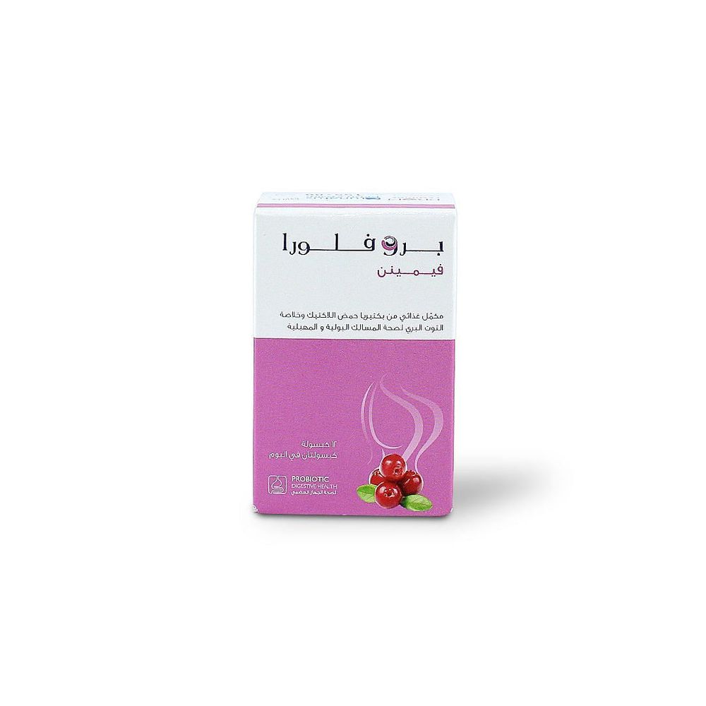 Proflora Feminine - Womens Probiotic with Cranberry & D‑Mannose for Vaginal & Urinary Tract Support