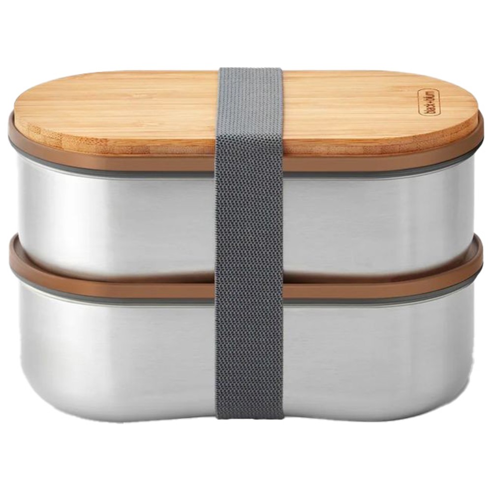 Black+Blum - Stainless Steel Bento Lunch Box - Silver