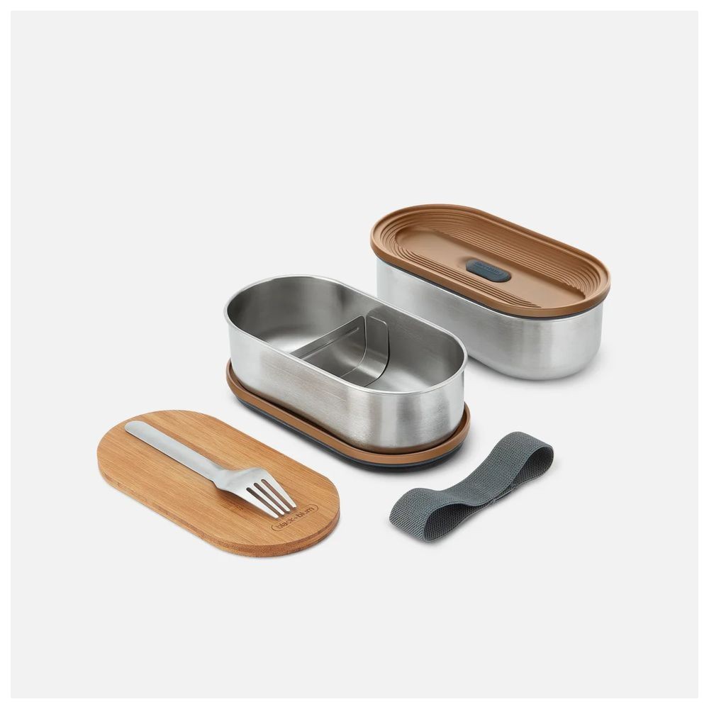 Black+Blum - Stainless Steel Bento Lunch Box - Silver