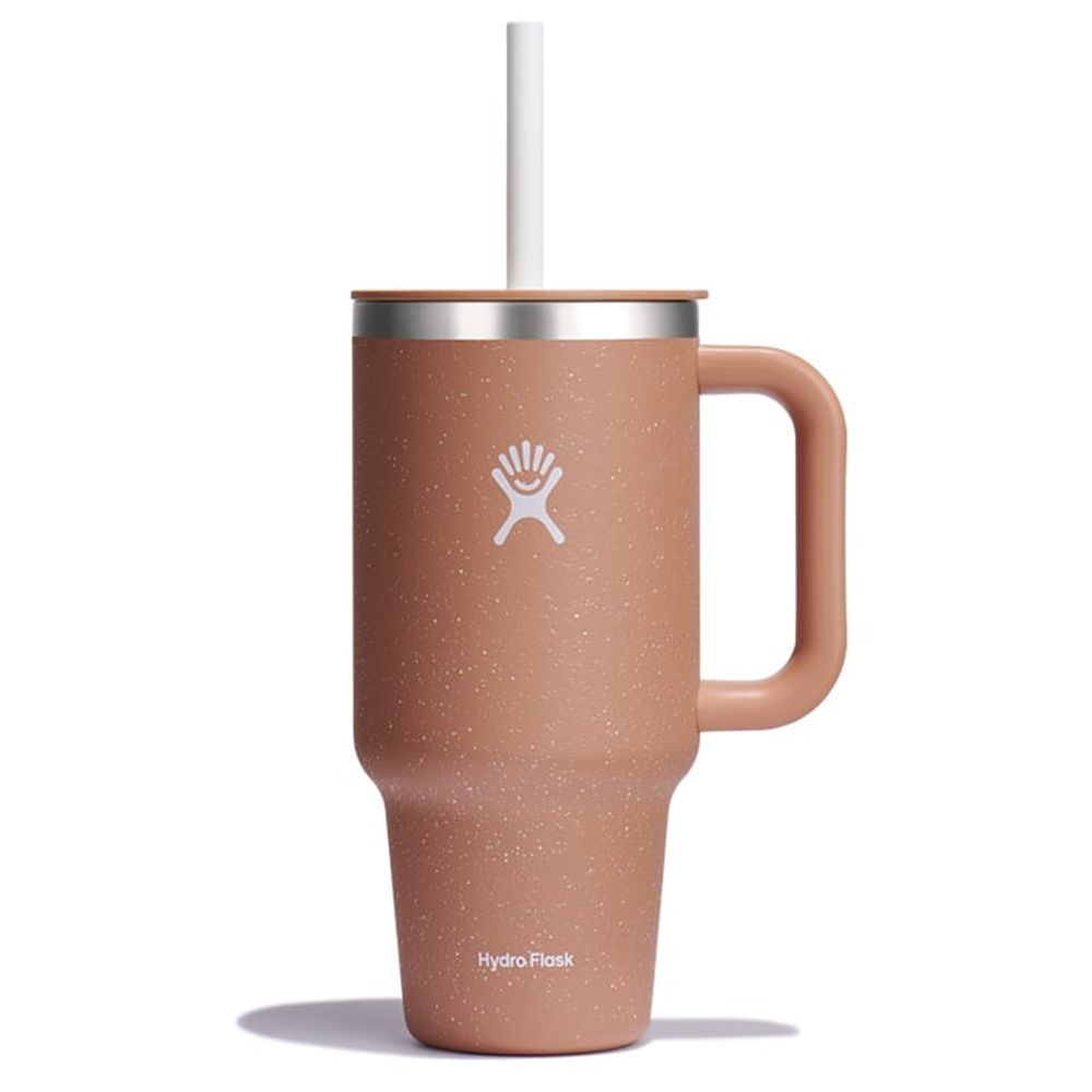 Hydro Flask - All Around Insulated Travel Tumbler With Straw - Sandy - 950 ml