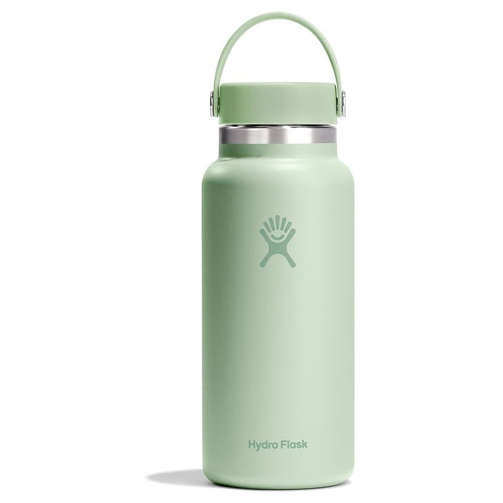 Hydro Flask - Vacuum Insulated Stainless Steel Wide Mouth Water Bottle - Aloe - 950 ml