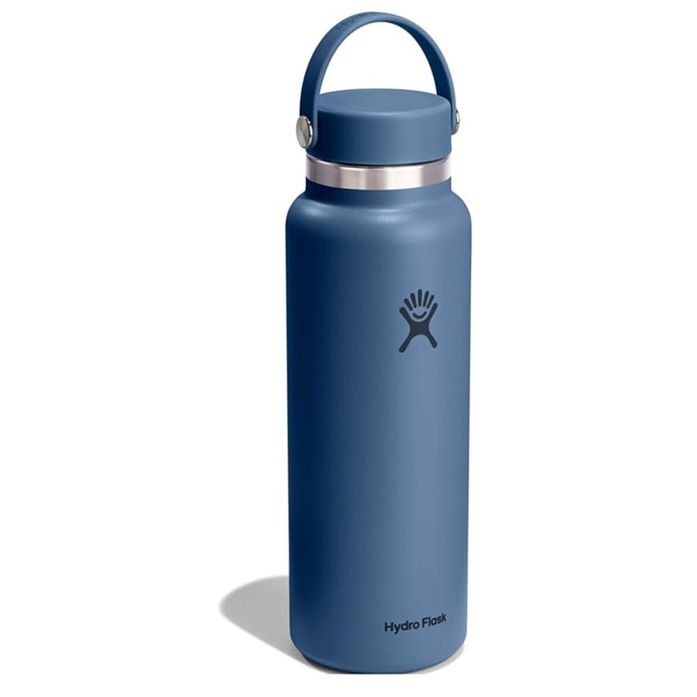 Hydro Flask - Vacuum Insulated Stainless Steel Wide Mouth Water Bottle - Harbor Blue - 1.2 L