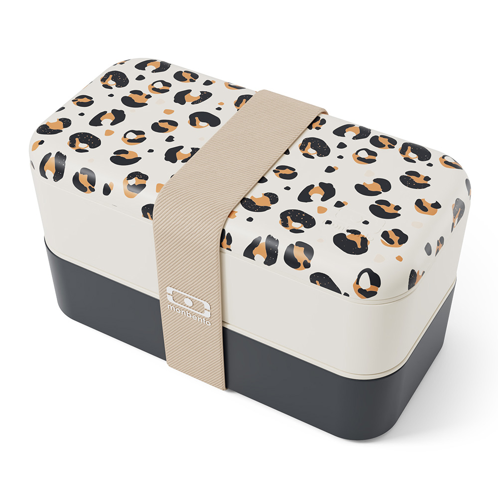 Monbento - Original Bento Lunch Box - Leopard - 1 L
