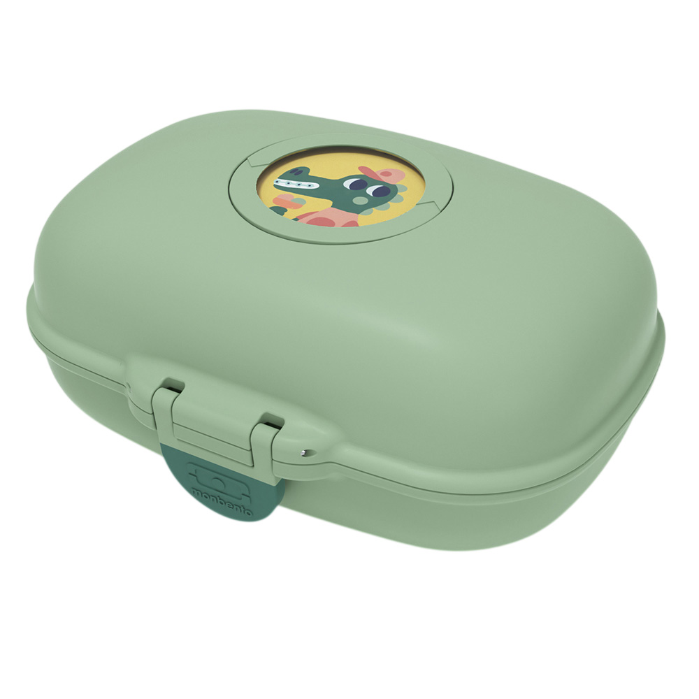 Monbento - Kids Gram Snack Box - Green Forest - 600 ml