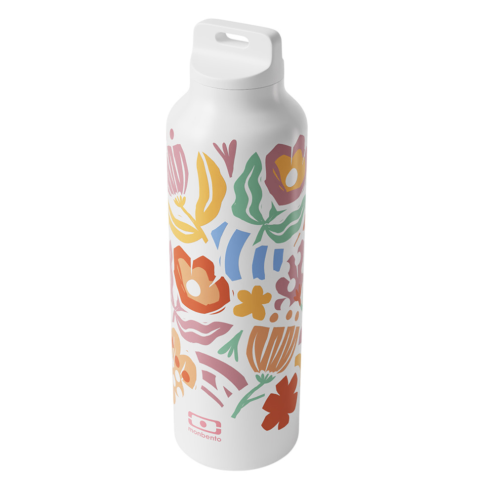 Monbento - Insulated Bottle With Infuser - Paper Cut - 500 ml