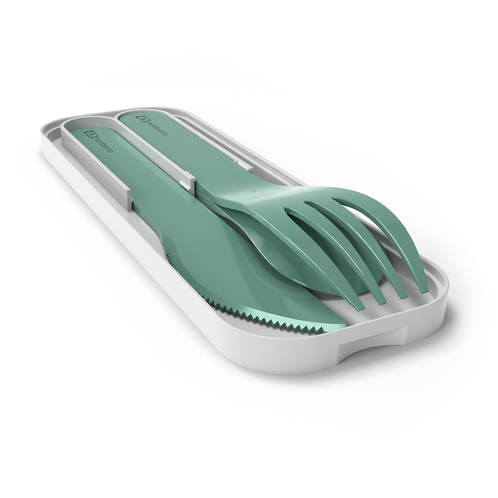 Monbento - Pocket Color Cutlery Set - 3 Pc Set