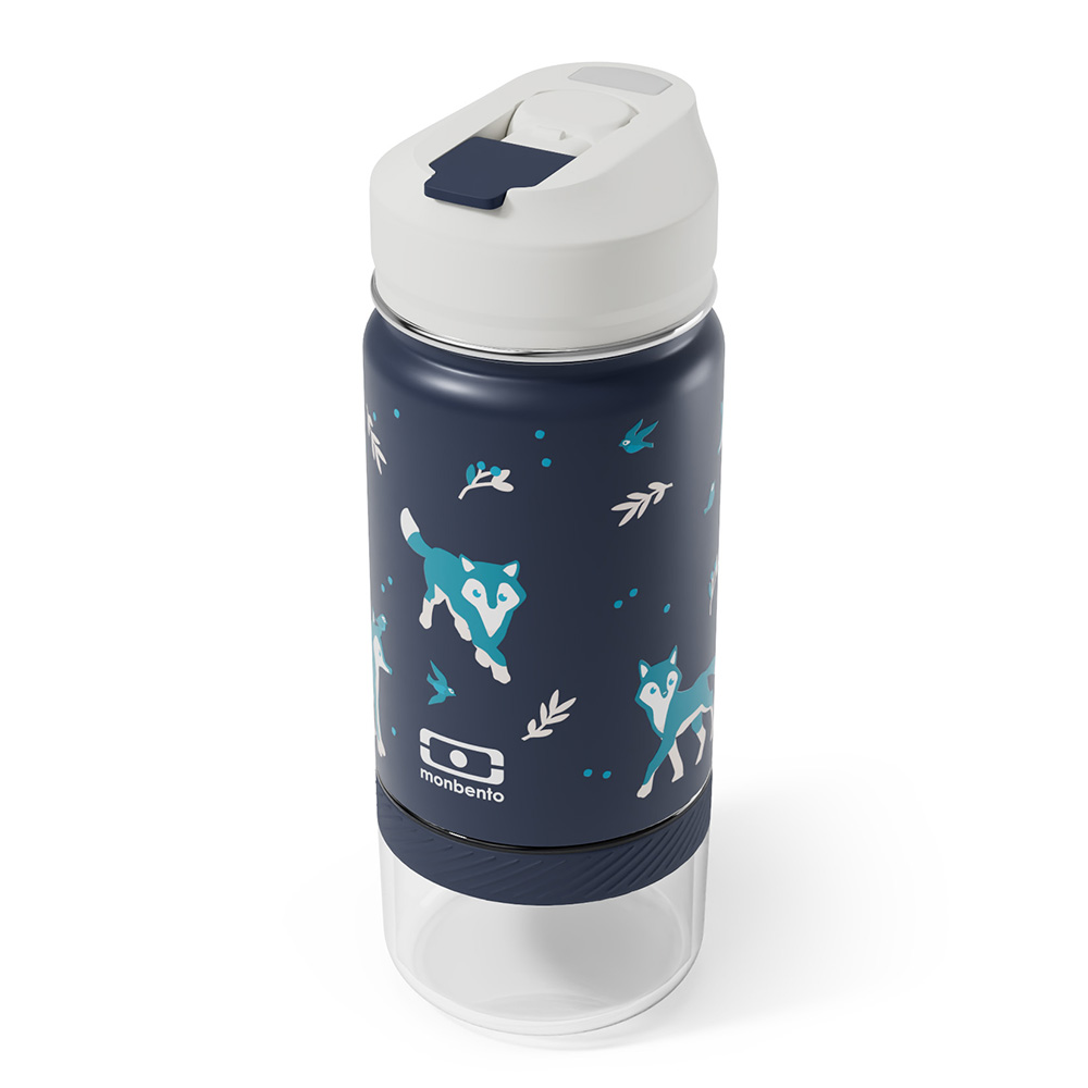 Monbento - Twisty Insulated Water Bottle - Wolf - 300 ml