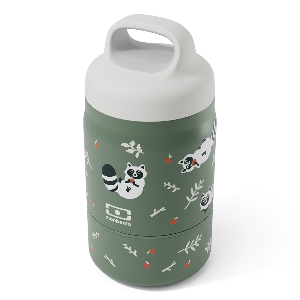 Monbento - Kids Handy Insulated Food Jar - Racoon - 500 ml