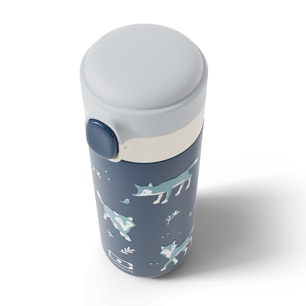 Monbento - Pop Insulated Water Bottle - Wolf - 360 ml