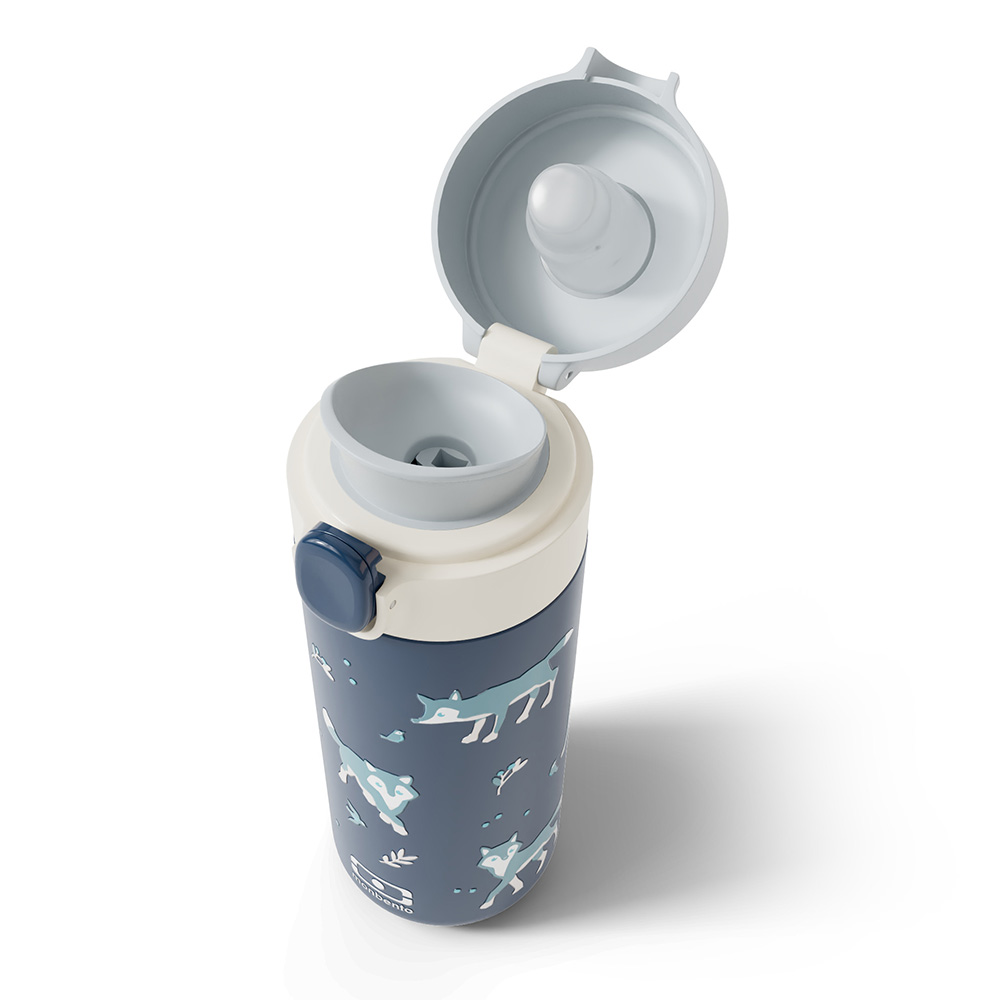 Monbento - Pop Insulated Water Bottle - Wolf - 360 ml