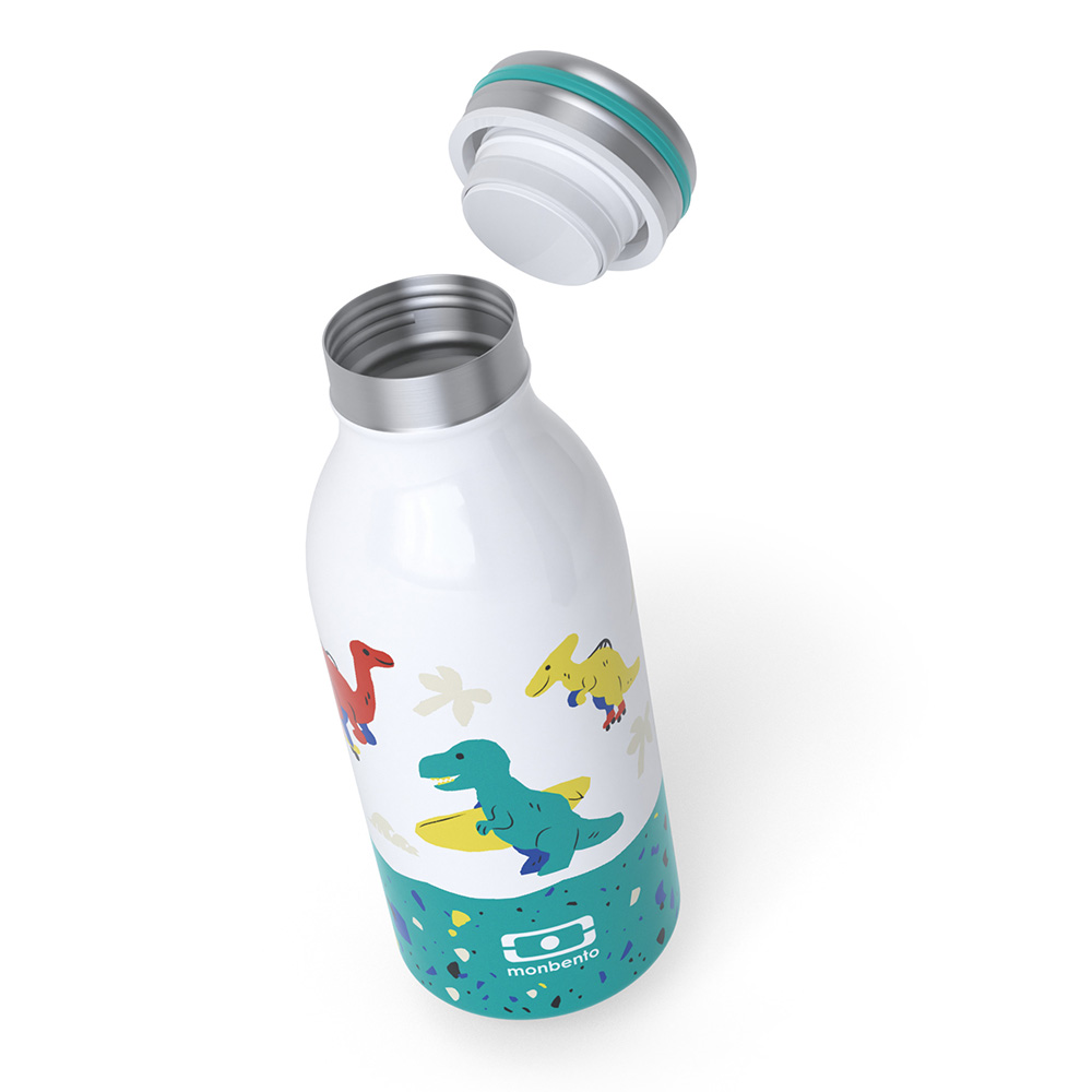Monbento - Cooly Insulated Water Bottle - Dino - 350 ml