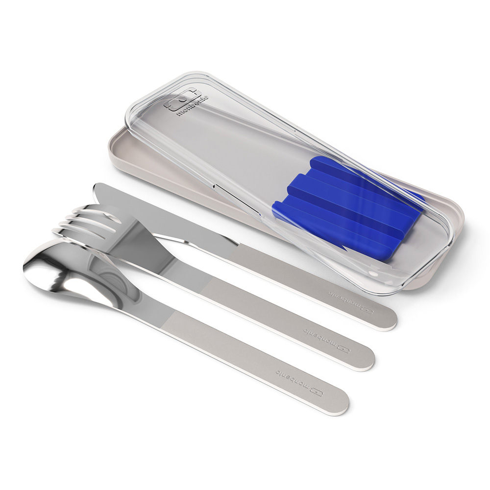 Monbento - Slim Box Cutlery Set - 4 Pc Set