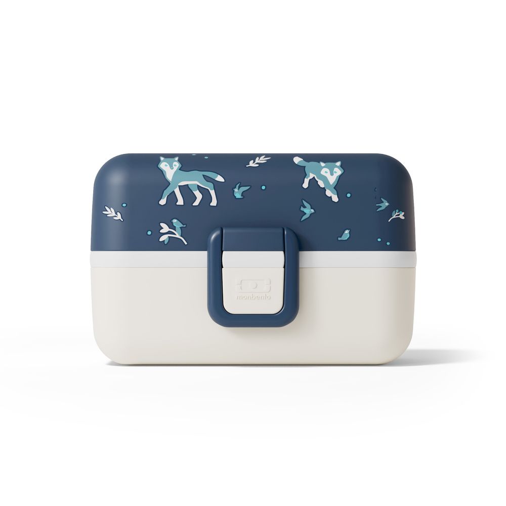 Monbento - Tresor Lunch Box With 2 Food Boxes - Wolf - 800 ml
