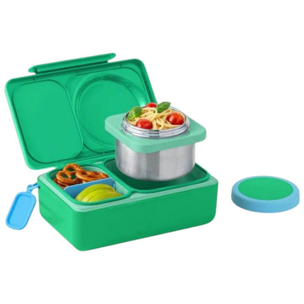 OmieBox - 3-Compartment Up Thermos Lunch Box