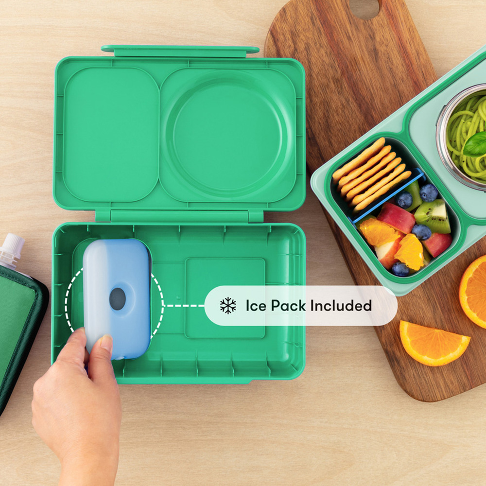 OmieBox - 3-Compartment Up Thermos Lunch Box