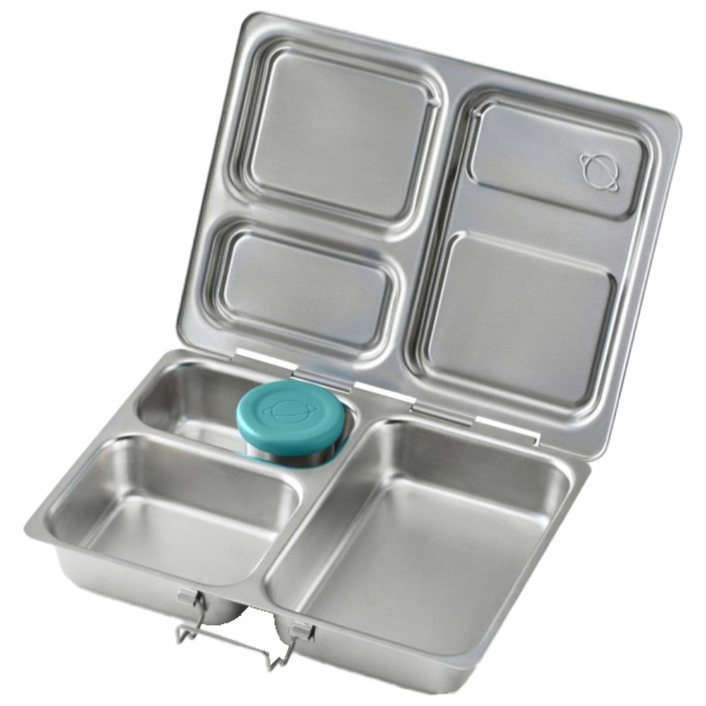 Planetbox - Launch 3-Compartment Lunch Box, Dipper & Magnet Set - Dino
