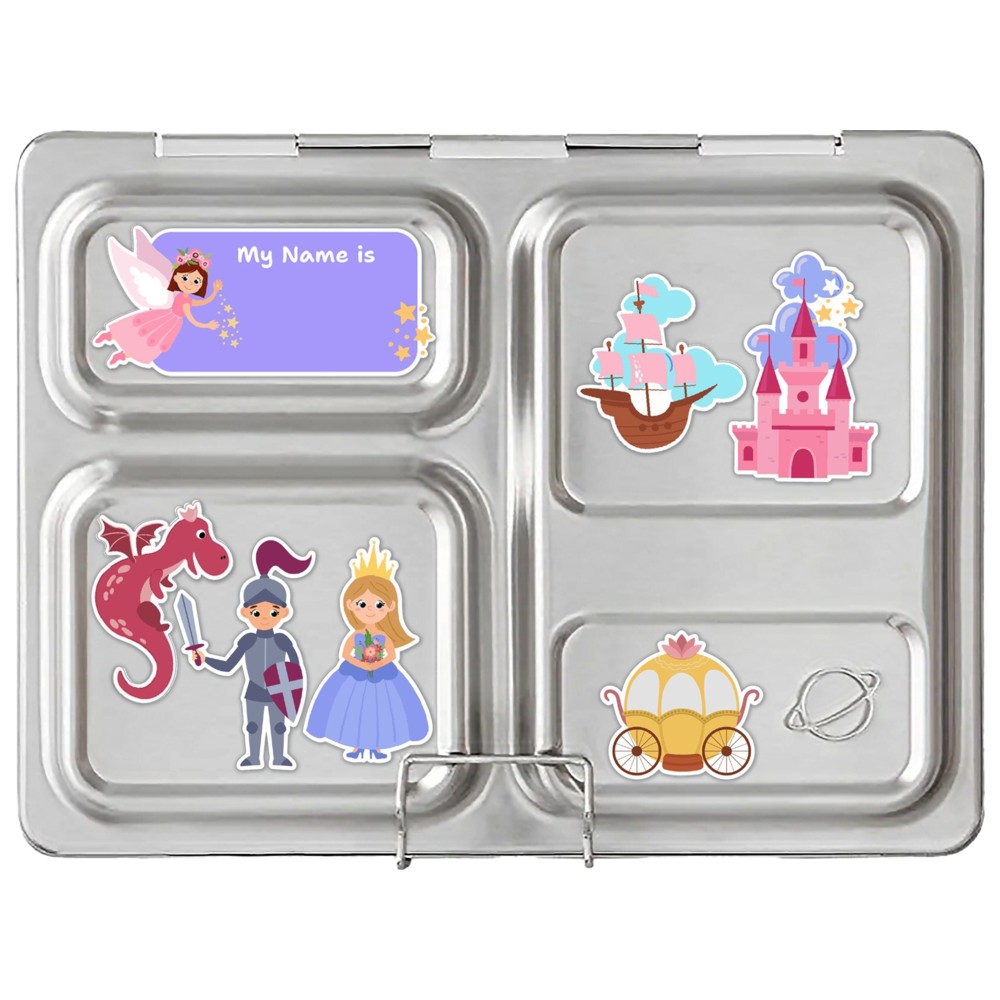 Planetbox - Launch 3-Compartment Lunch Box, Dipper & Magnet Set - Princess