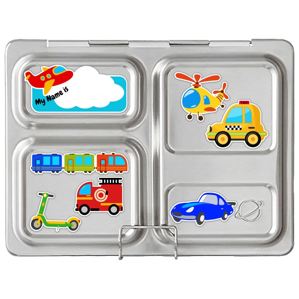 Planetbox - Launch 3-Compartment Lunch Box, Dipper & Magnet Set - Travel