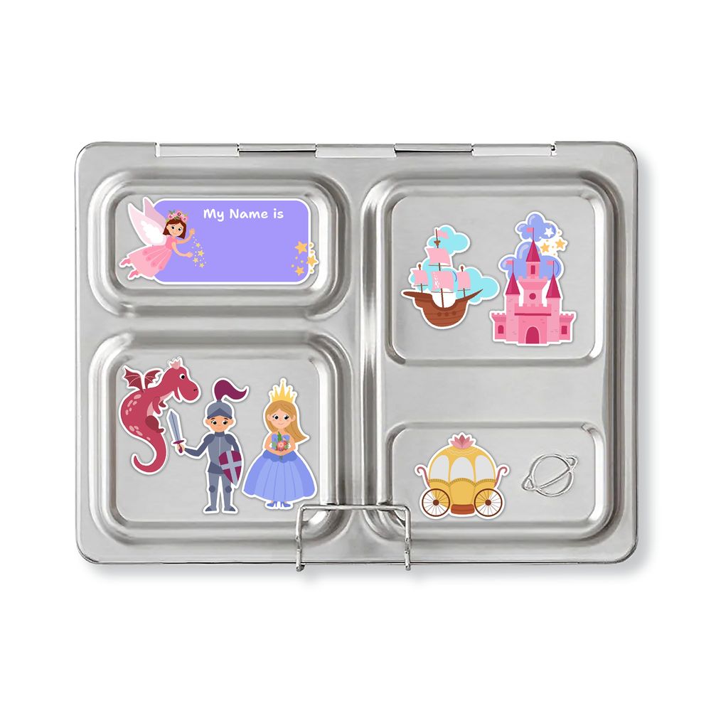 Planetbox - Launch Lunch Box With Square Dipper & Magnet Set - Princess