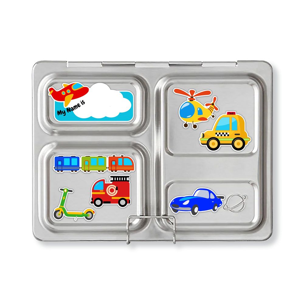 Planetbox - Launch Lunch Box With Square Dipper & Magnet Set - Travel
