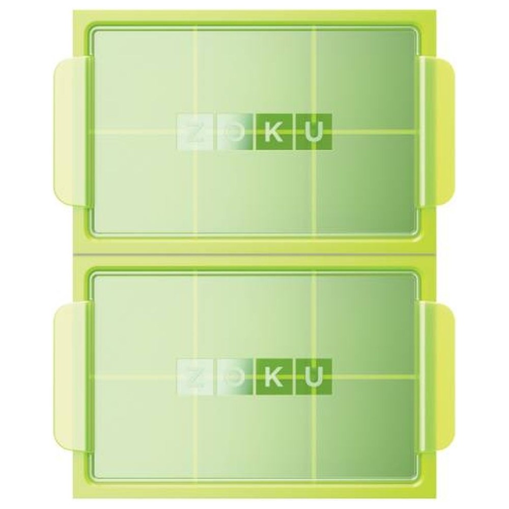 Zoku - Jumbo Ice Tray - Green - 2 Pc Set
