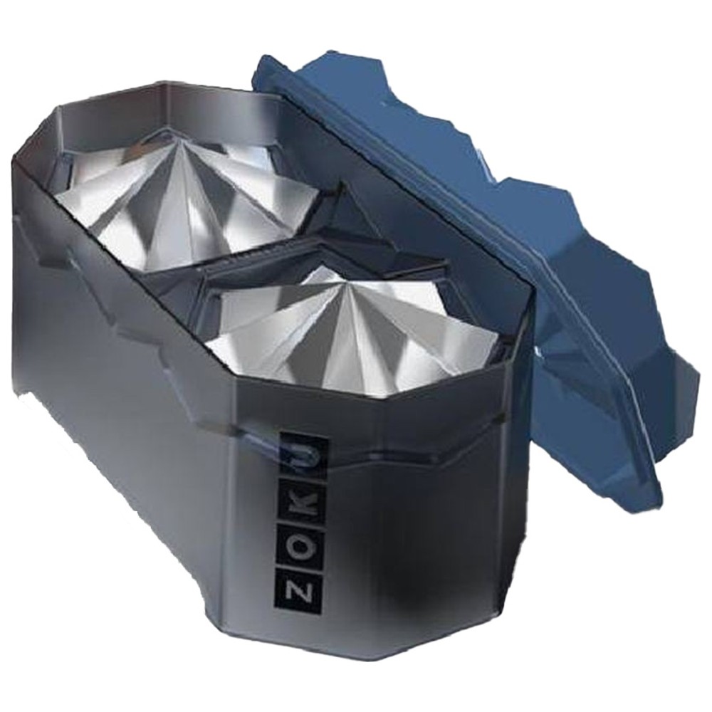 Zoku - Iceberg Ice Mold With 2 Cavities - Blue