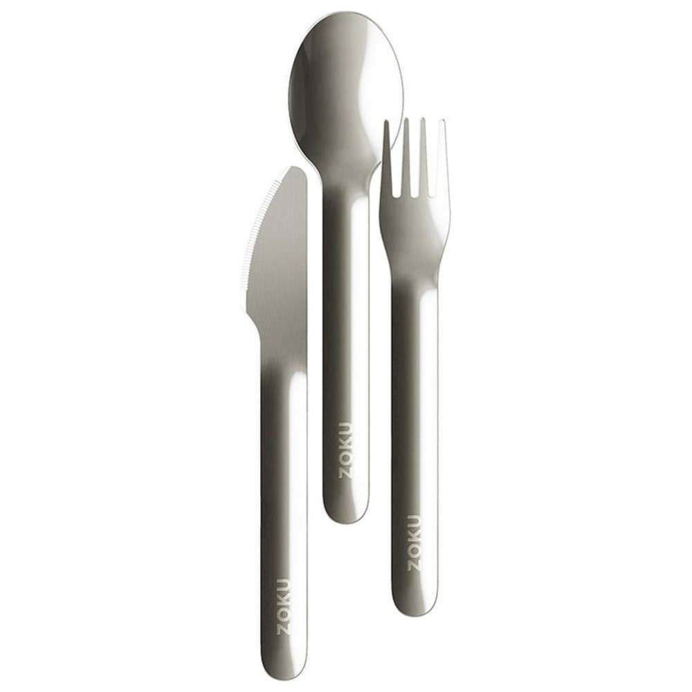 Zoku - Pocket Reusable Cutlery Set With Case - 4 Pc Set