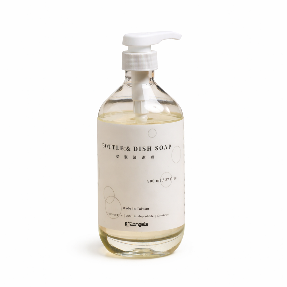 2angels - PureSprout Organic Plant Based Dishwash Liquid & Bottle Cleanser - 800 ml