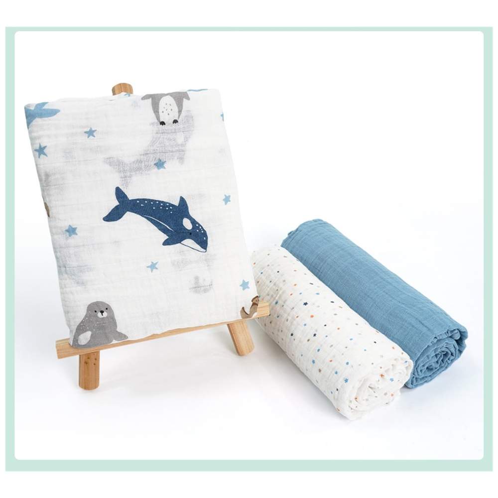 Sunnozy - 3pc-Set - Baby Swaddle