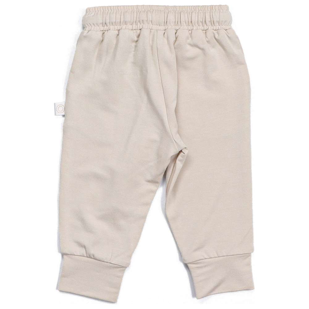 Sashi Kid's Cloud Dream Solid Joggers - Beige