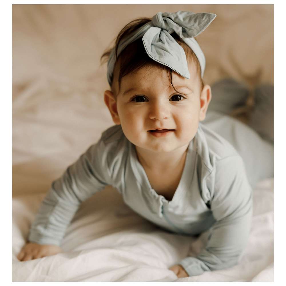 Sashi Baby Bow Headband - Blue