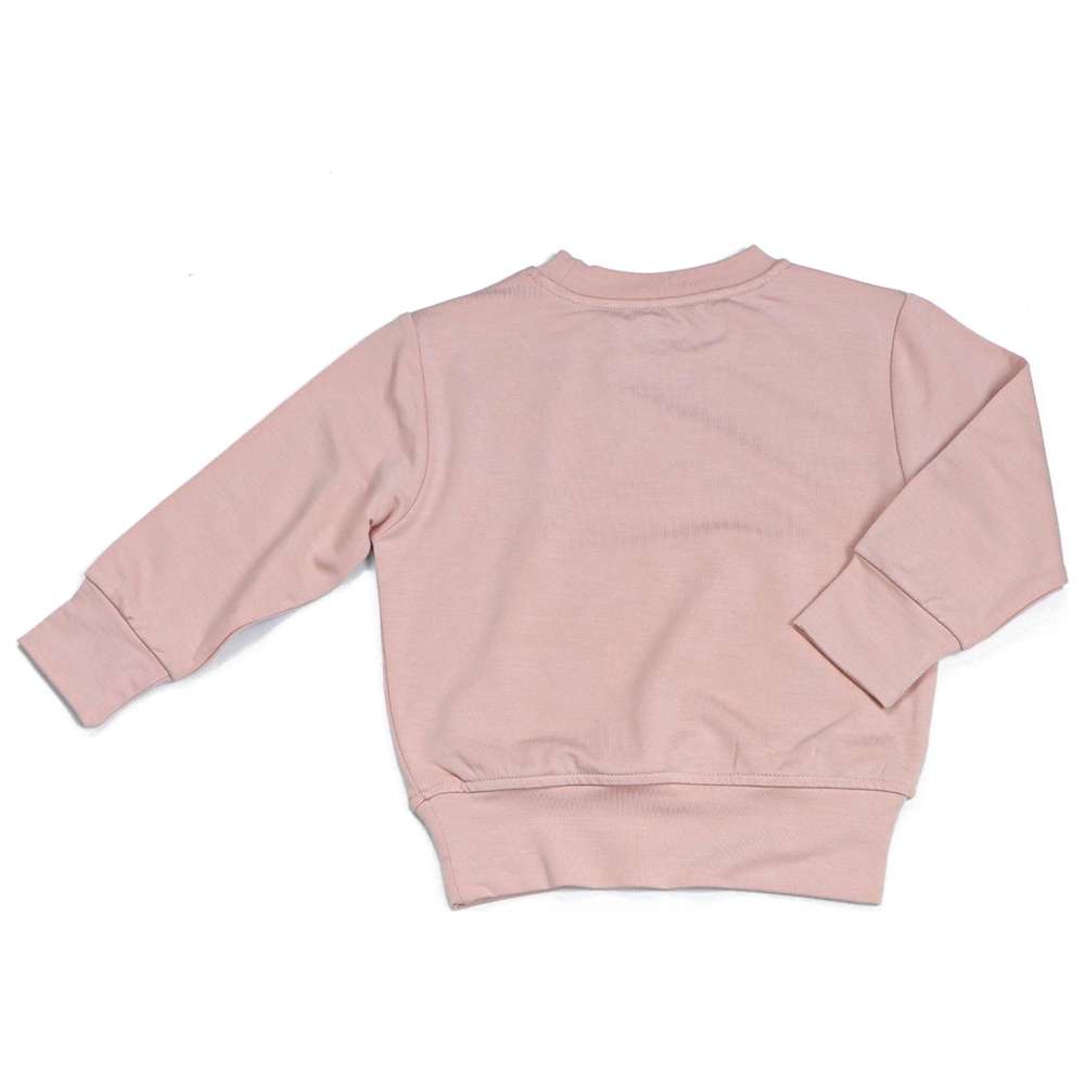 Sashi Girl's Cloud Dream Solid Sweatshirt - Pink