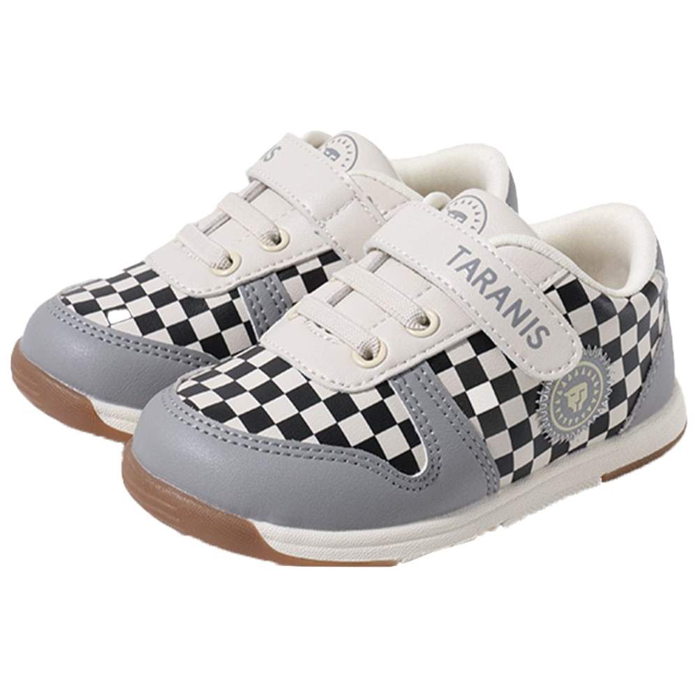 Taranis Boy's Synthetic Leather & Rubber Sneakers - White/Grey/Black
