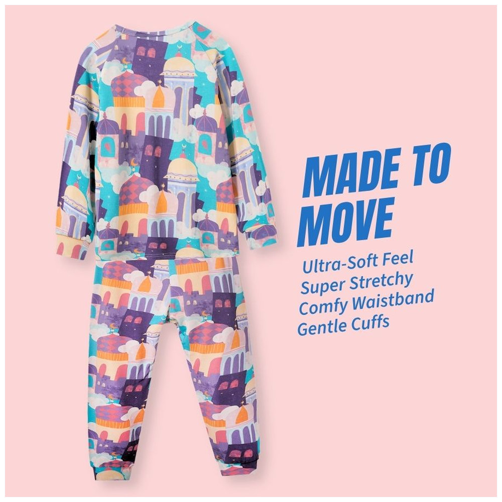 Atlas & Maya Nighty Night Organic Bamboo Pyjama Set Arabian Rooftops - 2 Pcs